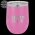 Laser Engraved Knitting Juice Wine Tumbler